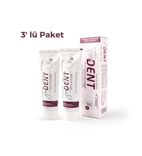 ZerDent Doku Tuzu İçeren Diş Macunu 90Gr 3 Adet