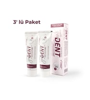 ZerDent Doku Tuzu İçeren Diş Macunu 90Gr 3 Adet