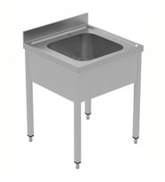 Electrolux Professional Tek Evyeli Tezgah, Evyesi 600x500 Mm, 700 Mm, Plus GLG716E