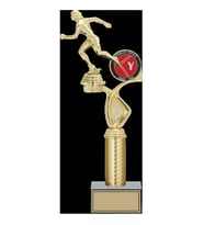 ODAK KUPA - Figürlü Kupalar - Atletizm Kadın Figürlü Kupalar FG-015 B - 38 cm