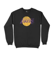Los Angeles Lakers Siyah Sweatshirt