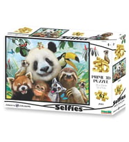 Prime 3D - Hayvanat Bahçesi Selfie 63 Parça Puzzle 10541