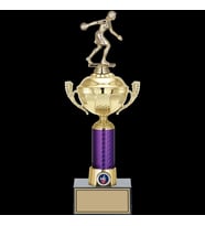 ODAK KUPA - Figürlü Kupalar - Bowling Kadın Figürlü Kupalar FG-060 C - 40 cm