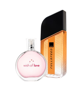 Avon Full Speed Erkek Parfüm ve Wish Of Love Kadın Parfüm Paketi