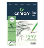 CANSON A5 1557 RESİM VE ÇİZİM BLOK 120 GR 40YP 120A540US