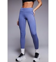 Nike Swift Dri Fit High Rise 7/8 Running Leggings With Pockets Kadın 3 Cepli Antrenman Koşu Taytı Mavi HJ2252-499