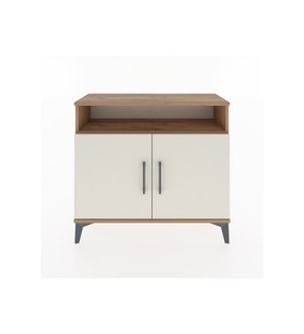 Arges Şifonyer 2 Raflı 2 Kapaklı 88x30x80 Çam-Aytaşı