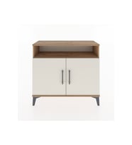 Arges Şifonyer 2 Raflı 2 Kapaklı 88x30x80 Çam-Aytaşı