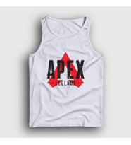 Presmono Unisex Beyaz Logo Apex Legends Atlet 231917tt (Beyaz)
