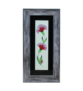 e38 EL İŞÇİLİĞİ SULUBOYA TABLO - 16*32 CM - 6535
