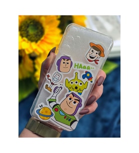 Samsung Galaxy A15 Uyumlu Baskılı Şeffaf Telefon Kılıfı