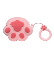 Microsonic Airpods 4.Nesil / ANC Kılıf Cartoon Figürlü Silikon Crtn-Fgr-Pti-Pmb (Pembe-A.Pembe)