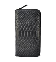 RİCH SMİTH ® GERÇEK DERİ CEP TELEFON PORTFÖY CÜZDAN / 2630 SİYAH (ANAKONDAP.)