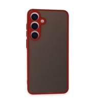 Northcity Samsung Galaxy S24 Kılıf Montreal Silikon Kapak - Kırmızı