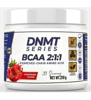 DNMT Series BCAA 2:1:1 Strawberry Flavor 210 g 30 Servis Amino Asit Takviyesi