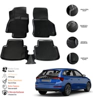 Skoda Scala 2020 Sonrası 3D Havuzlu Paspas OTL