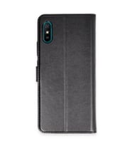 Xiaomi Redmi 9A Kılıf Trend S Plus Kapaklı Kılıf - Siyah