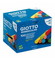 Giotto Robercolor Tozsuz Tebeşir Karışık Renkli 100lü Paket – 539000