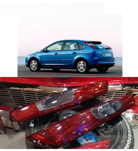 ford focus 2 hb uyumlu kırmızı füme led stop