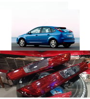 ford focus 2 hb uyumlu kırmızı füme led stop