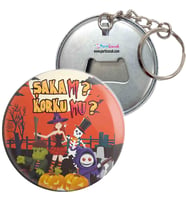 Cartoon Halloween Açacak Anahtarlık