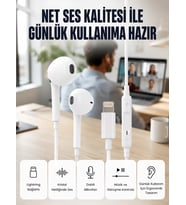 Northcity Yeni Nesil Derin Bass ve Net Ses Özellikli Kulak İçi Kulaklık