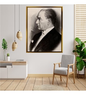 ÇERÇEVELİ ATATÜRK TABLO S420