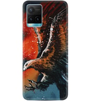 Vivo Y11S Y21S Y20 Y20S Y70 Kılıf Desemli Silikon Kartal Uçarken 1718