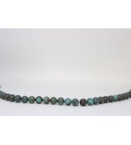 Krizokol Taşı YARIM Dizi 10mm (Boyalıdır) (18cm uzunluğundadır)