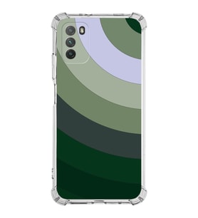 Xiaomi Poco M3 Köşe Korumalı Antişok Kapak Renk Cümbüşü Tasarımlı Şeffaf Silikon Kılıf