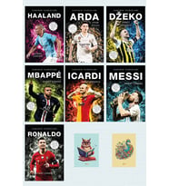 Ronaldo - Sahanın Yıldızları - Haaland - Arda - Dzeko - Mbappe - Icardi - Messi - (2 NOT DEFTERLİ)
