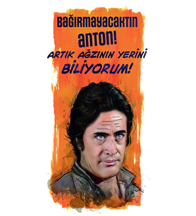 Türk Sineması Yeşilçam Özel Kolleksiyonu Tasarım Ahşap Poster