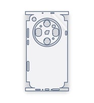 SChitec OPPO Find X9 Ultra Uyumlu Fullbody Arka Kaplama Hidrojel Koruyucu Film