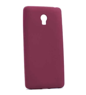 Lenovo Vibe P1 Uyumlu Kılıf Zore Premier Silikon Kapak (Mürdüm)