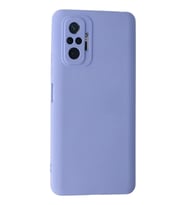 Newface Xiaomi Redmi Note 10 Pro Kılıf Nano içi Kadife Silikon - Lila