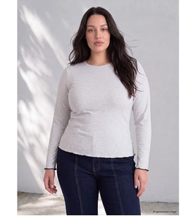 LCW Curve Lacivert Büyük Beden Kadın Body 2'li