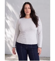 LCW Curve Lacivert Büyük Beden Kadın Body 2'li