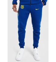 Nike FC Barcelona Tech Fleece Jogger Pant.Dar Kesim Erkek Eşofman Altı Mavi