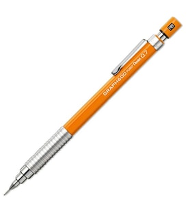 Pentel Graph 600 Teknik Çizim Versatil Kalem 0,7mm Turuncu