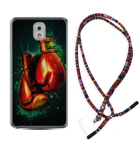 Samsung Note 3 4 5 8 9 20 Ultra 10 Lite Kılıf Boyun Asklı Rasta Silikon Boks Eldiveni 1763