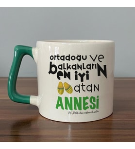 Ortadoğu ve Balkanları  En iyi Baskılı Yeşil Kulplu D Kupa