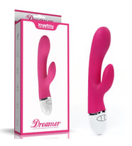 7 Modlu Şarjlı Klitoris Uyarıcılı Vibratör - Dreamer Rechargeable Vibratör