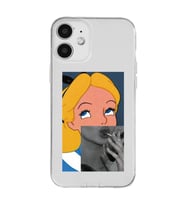 Iphone 12 Uyumlu Alice Tasarımlı Şeffaf Telefon Kılıfı