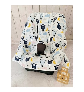 Bebek Müslin Oto Koltuk Puset Kılıfı