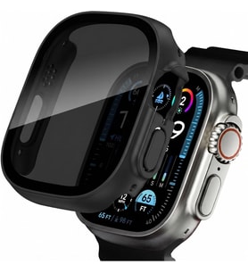 Apple ile uyumlu Watch Ultra 1/2/3 49mm Pricvacy Hayalet Ekran ve Sert PC Kasa Koruyucu 32