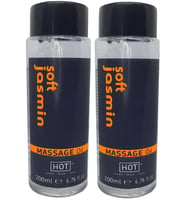 Soft Jasmin Massage Oil 400 ml Aromalı rotik Yağı X 2 ADET