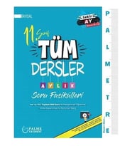 Palme Palme 11. Sınıf Tüm Dersler Aylık Soru Fasikülleri Sayısal *yeni*