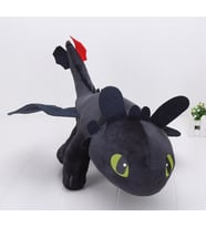 Ejderhanı Nasıl Eğitirsin GECENİN ÖFKESİ Dragon Sevimli 25 Cm PELUŞ