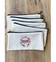 "Bride Squad" Nedime Çantası, Kına Hediyesi, Düğün Hediyesi (5 adet)