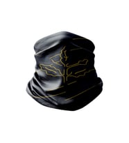 Motobir Baf-Bandana Sarı Lacivert Logo (Renksiz)